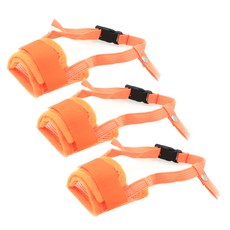 인터팝 강아지 고급 매쉬 입마개 M, 오렌지, 3개