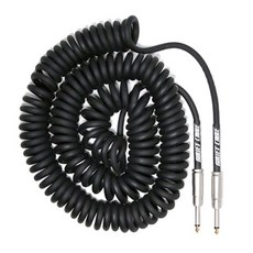 Bullet Coil Cable, 9.4m, BC-30CC(Black), 1개