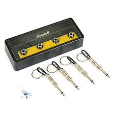 Pluginz Keychains Marshall 1959 SLP吉他鑰匙圈 4個+壁掛式支架, 1套