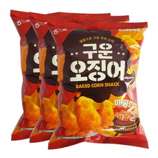 해태제과 구운오징어, 140g, 3개