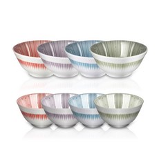 Reine 柔和梳子空氣處理 8 件套, 混色