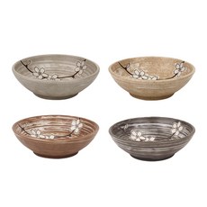 Dear Living Sand Sakura Coop 17cm 4p 套組, 灰色、米色、棕色、木炭色, 1套
