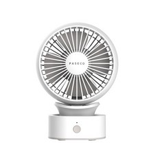 파세코 탁상용 저소음 4엽 날개 미니선풍기, PTF-AB8030W, 그레이