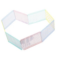 8片式圓形運動場圍欄, 隨機出貨, 1個