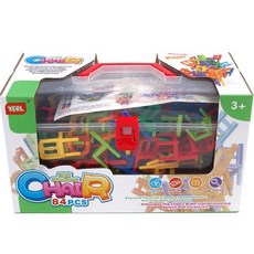 키드아이템 퍼니의자 쌓기게임, 혼합 색상, 1개