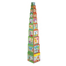 Janod 堆疊金字塔街區城市朋友, 混色