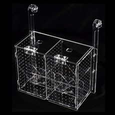 壓克力2格魚缸隔離箱, 1個