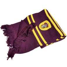 PARTY COSTUME 哈利波特 角色扮演 葛來分多圍巾 B款 HP03B, 黃色 + 棕色, 1個