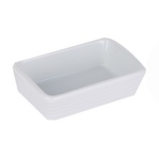 10X10 長方角焗烤碗, 單色, 1個