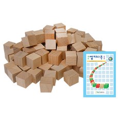 GabeFamily 原木堆疊積木 1階套組, 原木色