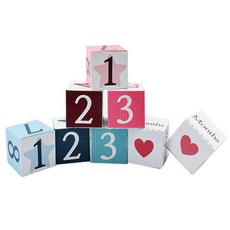 GabeFamily Age Block 藍色 + 粉紅色, 1套