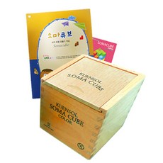 가베가족 칼라소마큐브 활동 세트, 빨, 주, 노, 초, 파, 보, 갈색, 1개