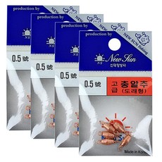 신태양상사 고급 총알추 도래형 STS-1211, 4개