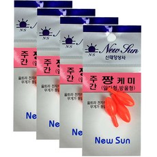 신태양상사 주간짱케미 왕계란형 적색 STT-2215, 4개