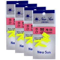 신태양상사 주간짱케미 일자형 형광색 STT-2217, 4개
