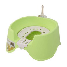 REDPUPPY AhaToy Cella 圓頂貓砂盆, 果凍綠, 1個