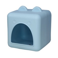 Redpuppy 寵物屋子+靠墊, 淡藍色