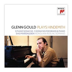 글랜 굴드 - 힌데미츠 3개의 피아노 소나타 & 5개의 브라스와 피아노를 위한 소나타 EU 수입반, 5CD