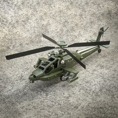 트릭 아트피플 철제 모형 헬리콥터 A105, 혼합 색상