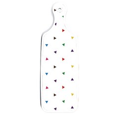 Roem Design 雙面設計上菜砧板 九官鳥淡黃色, 三角點, 1個