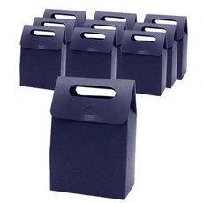 Dona&Deco 手提盒 中, 海軍藍, 10個