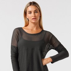 LORNA JANE 女款透膚長袖T恤