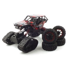 레프리카 1/12 4륜 락크라울러 맷트렉 트럭 2.4GHz RTR RC카 CBT889719RE, 혼합 색상, 1개