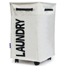 Olivet 可拆卸洗衣籃架, 白色, 1個