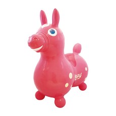 로디 흔들말 유아 짐볼, 핑크, 1개