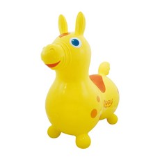 로디 흔들말 유아 짐볼, 베이비 옐로우, 1개
