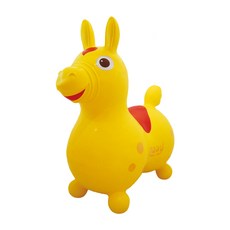 로디 흔들말 유아 짐볼, 옐로우, 1개