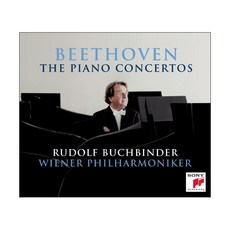 貝多芬鋼琴協奏曲全集 - 魯道夫·布赫賓德/維也納愛樂樂團 歐洲進口版, 3CD
