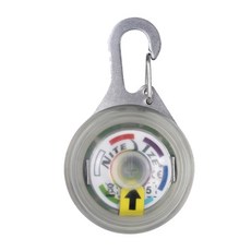 Nite Ize SpotLit Disc-O Select 登山扣環燈, 混合顏色, 1個