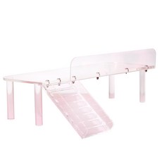 BORA PET 壓克力雙層平台 + 樓梯 55L, 單一顏色, 1個