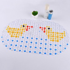 AnTs 주방용품 주방 발매트 2p, 더블오리 투명