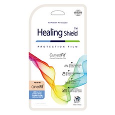힐링쉴드 삼성 기어 핏2 CurvedFit 고광택 스마트워치 액정보호필름 3p + 외부 보호필름, 1세트