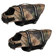 ARYKO Dr Mini 貓咪&狗狗專用 水中安全背心 2件組, 迷彩