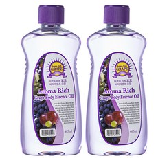 아로마리치 로즈 바디에센스 오일 포도, 2개입, 465ml