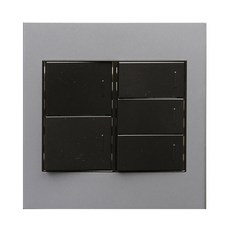 Seoul Sangjeon銀色開關 2個用 5孔, 1個