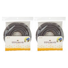 Aguard邊角保護安全護條 木頭, 2件