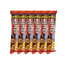 롯데제과 한입에 쏙 초코칩쿠키, 69g, 6개