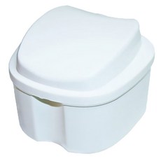 假牙收納盒, 白色, 1個