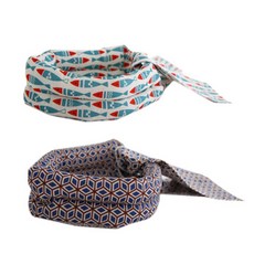 MIMIKID 成人涼爽圍巾 2入組, 混色