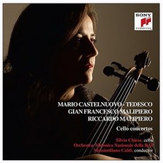 카스텔누보-테데스코/말리피에로 첼로 협주곡 - 실비아 키에사(Vc)/RAI 국립 관현악단 유럽 수입반, 1CD