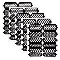 ARYKO TRADERS 指甲彩繪印花模板, NS20, 5個