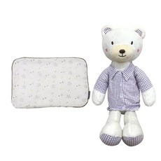 CONY BABY 安撫娃娃 小熊 60cm+流星抱枕, 1組