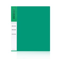 빅드림 A4 60매 OA 클리어바인더 속지추가 가능 화일, 그린, 1개
