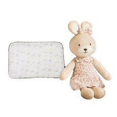 CONY BABY 安撫娃娃 兔子 40cm+ 流星抱枕, 1組