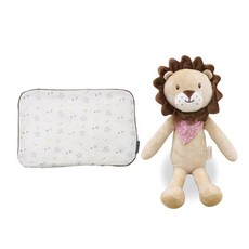 CONY BABY 安撫娃娃 獅子 40cm+流星抱枕, 1組