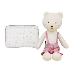 CONY BABY 安撫娃娃 小熊 60cm+流星抱枕, 1組